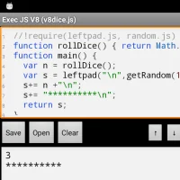 Exec Javascript (ES9)